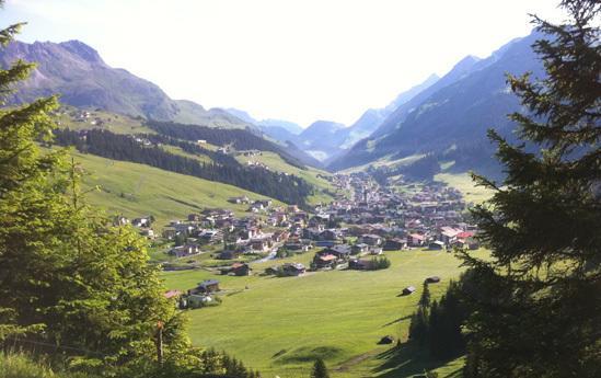 Apartmán Haus Gstueat Lech am Arlberg Exteriér fotografie